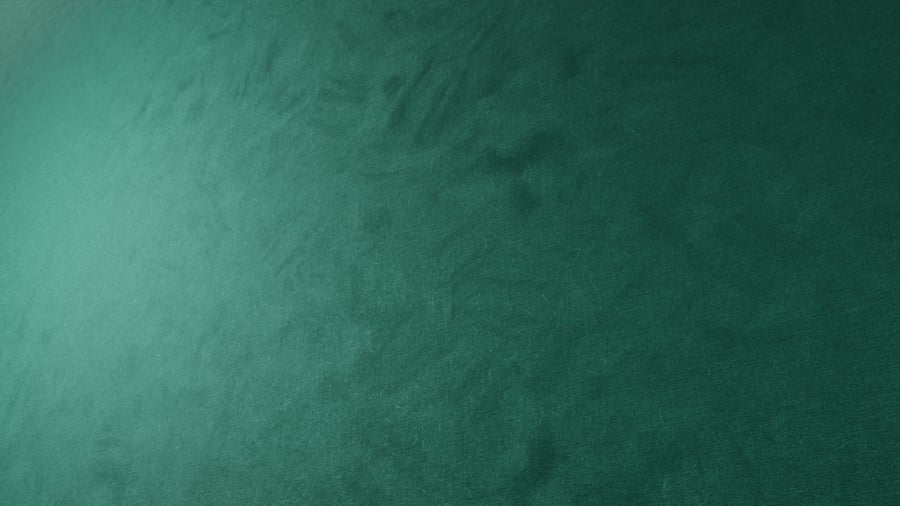Tecido de estofamento em veludo de poliéster mate, textura, verde floresta