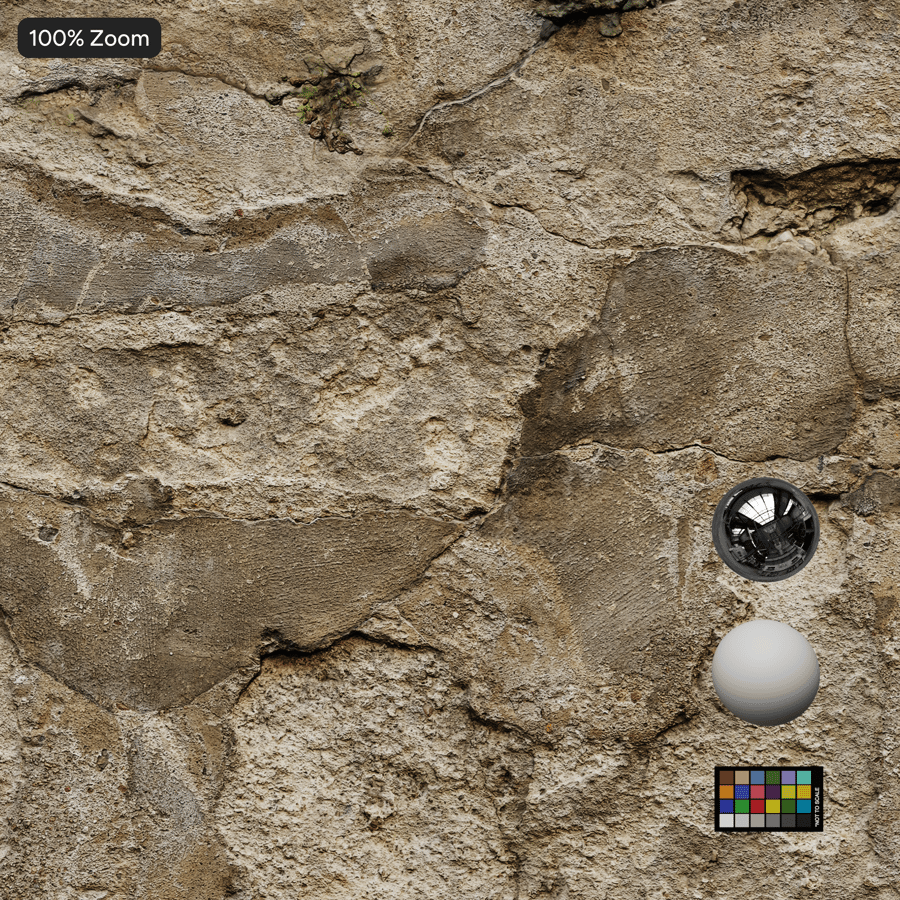 Silně opotřebovaný kamenný blok s plevelnou strukturou stěny