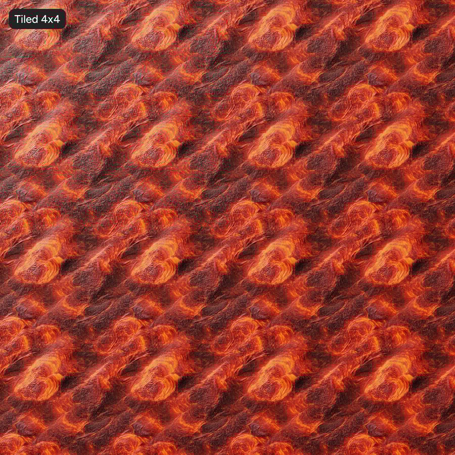 Texture fluide de lave en fusion