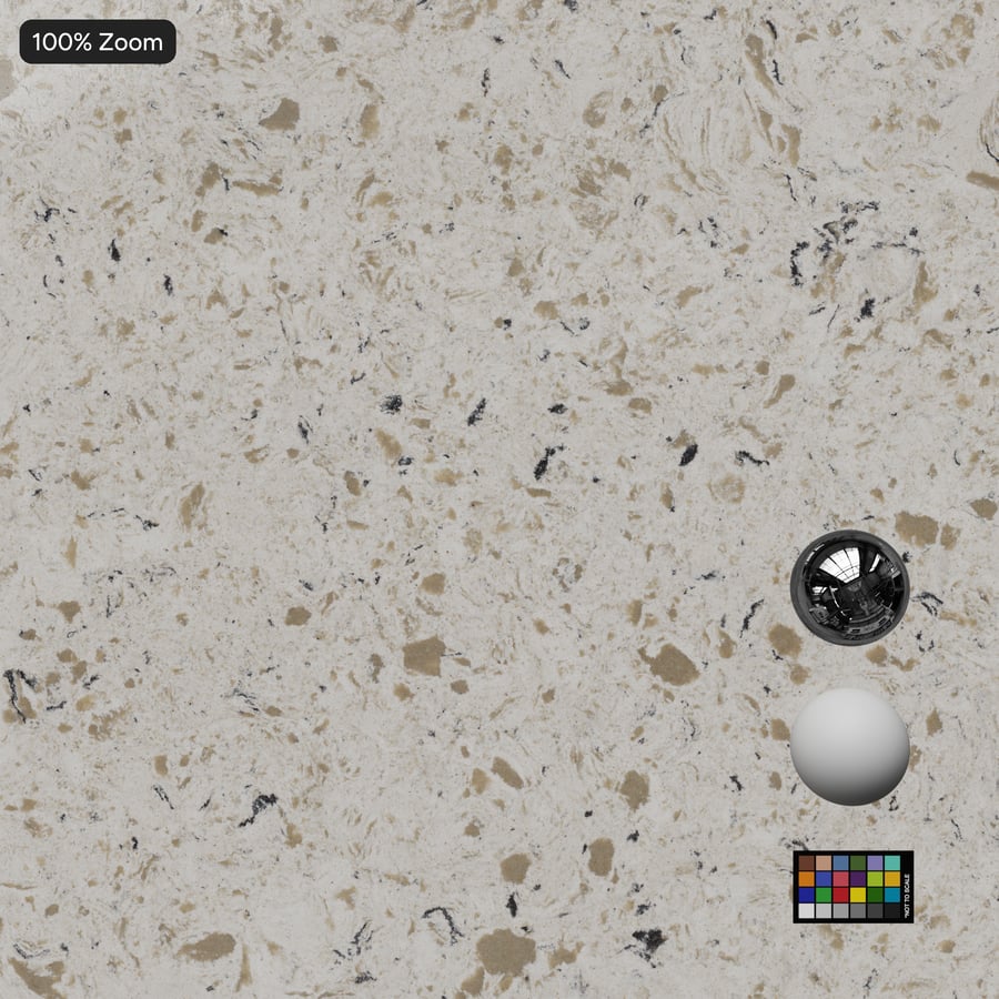 Chrome White Polished Quartz Stone Texture, White
