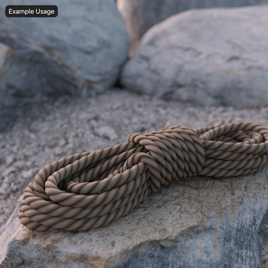 Texture du tissu en corde, marron