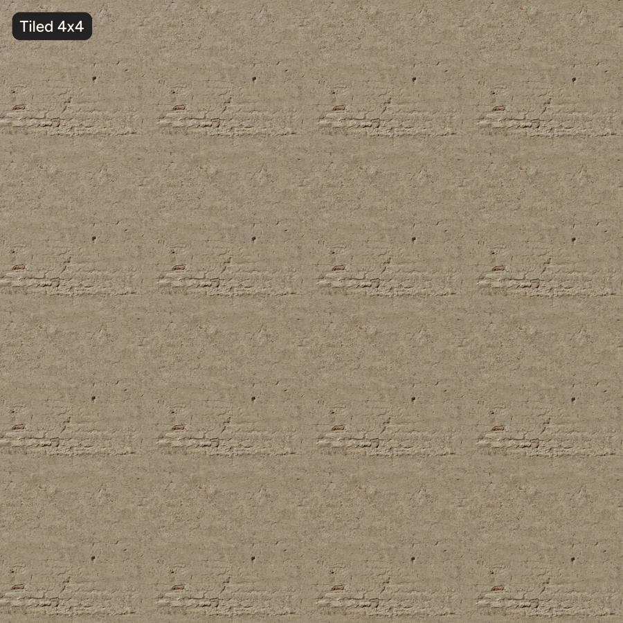 Tekstur Dinding Bata Plester Semen Lapuk, Krem Beige