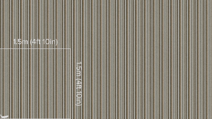 Tapete com textura em espiral com riscas, verde e castanho