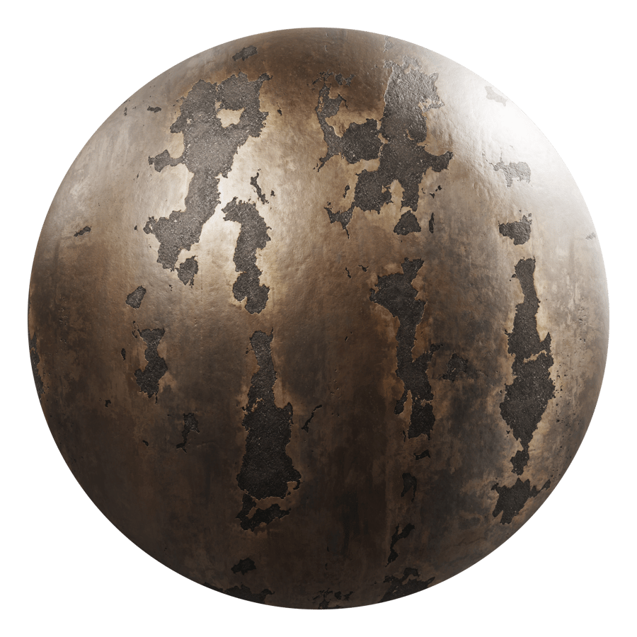Distressed Bronze Metal Texture