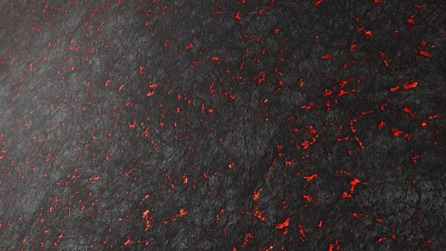 Lightly Cracked Lava Texture