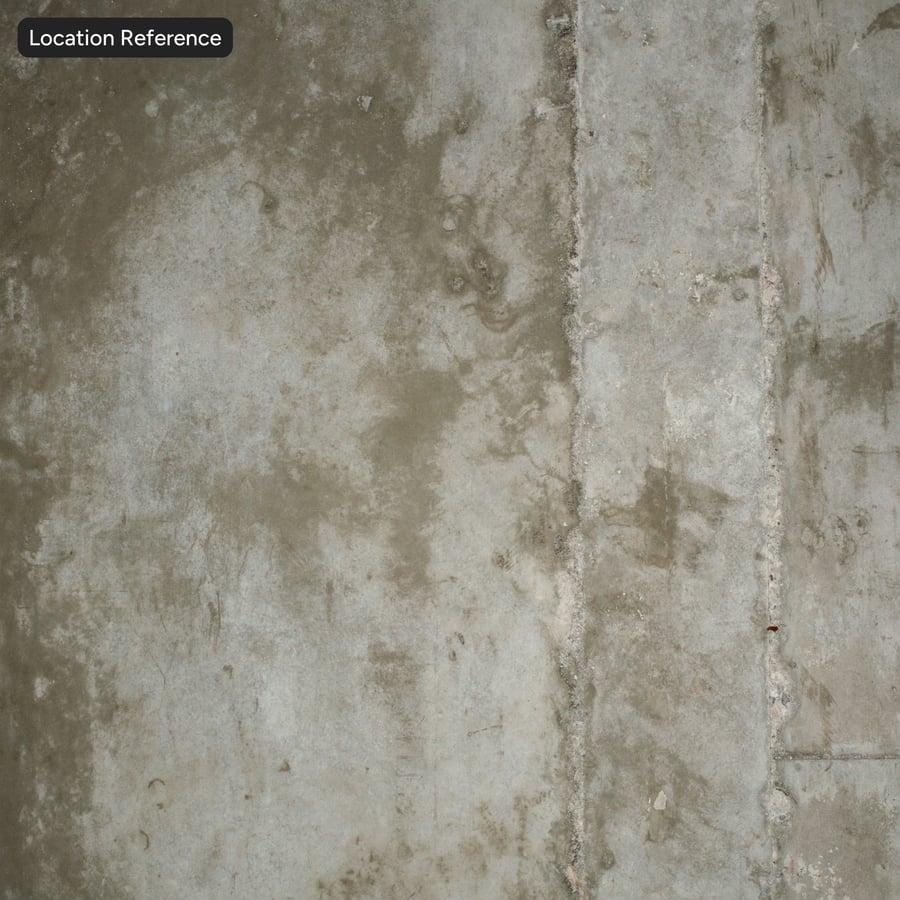 Texture de plafond en béton sale