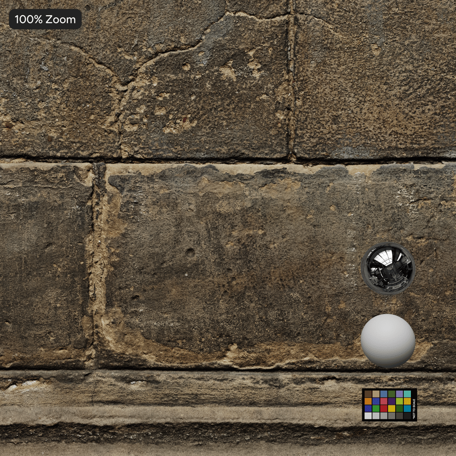 Texture murale en vieux blocs de pierre avec garniture, beige