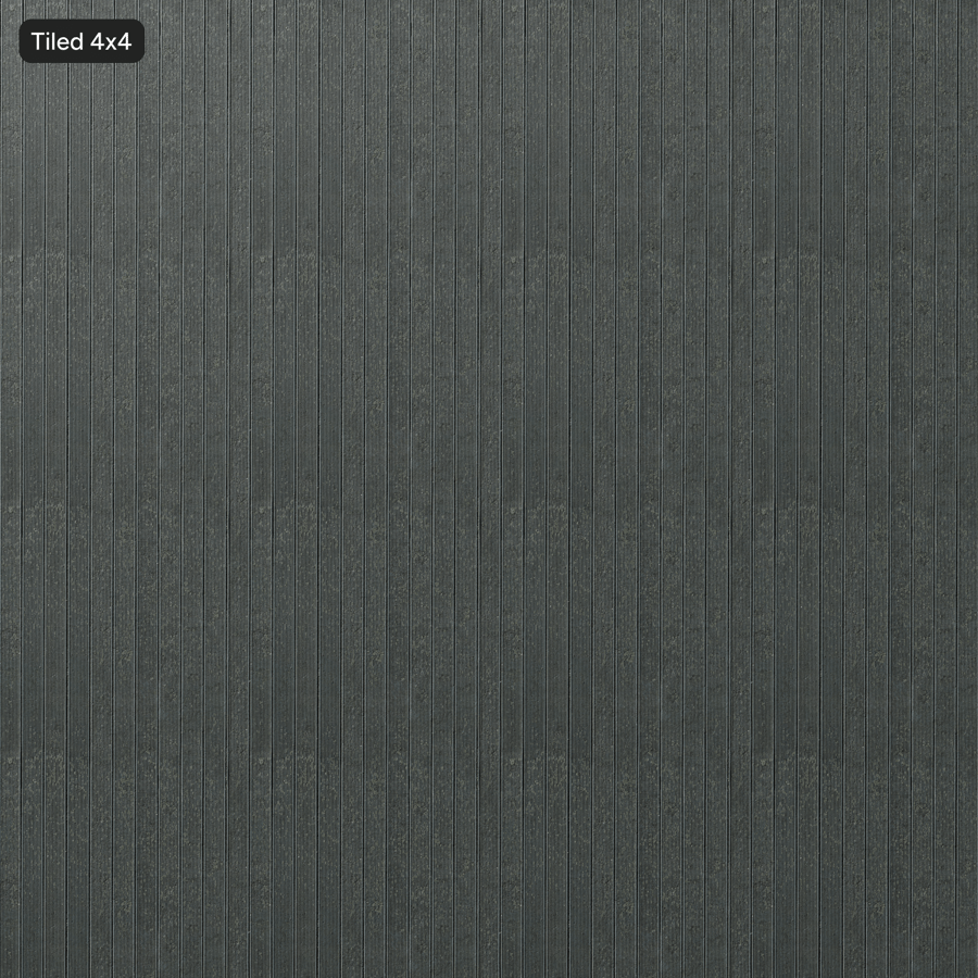 Mossy Grooved Composite Deck Board Texture, Green