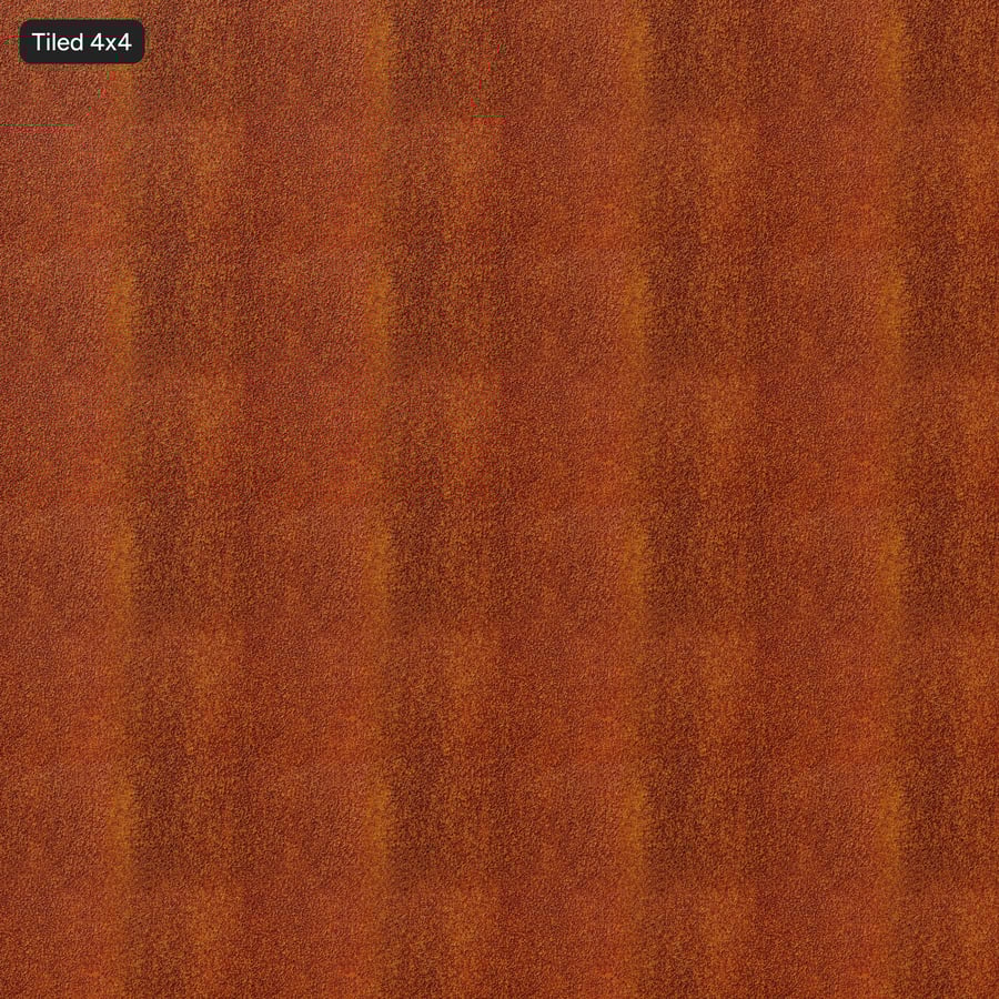 Textura altamente enferrujada, amarela