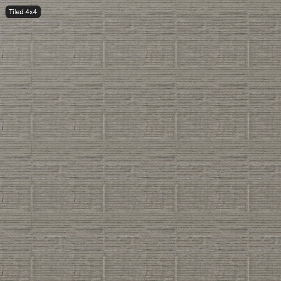 Thin Board Form Concrete Wall Texture