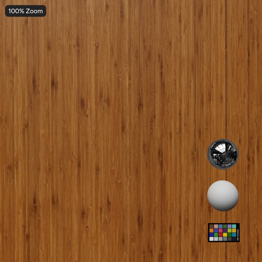 Textura de folheado de bambu com padrão em ziguezague, castanho claro com nós