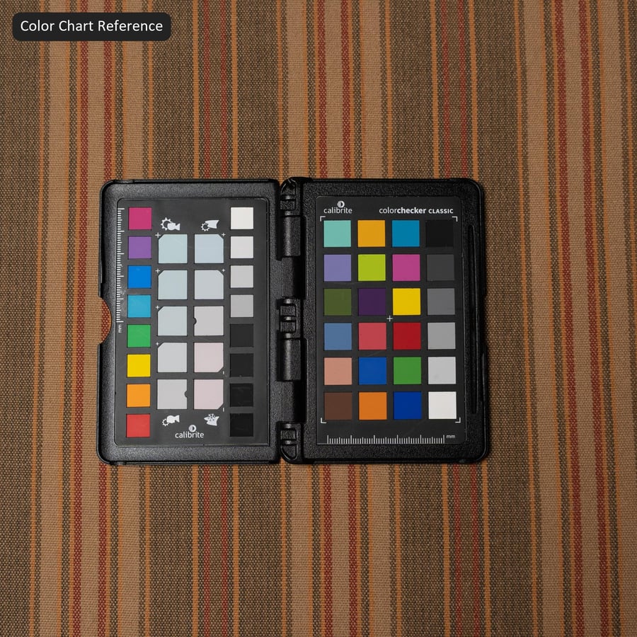 스트라이프 실내 장식 패브릭 텍스처, 주황색