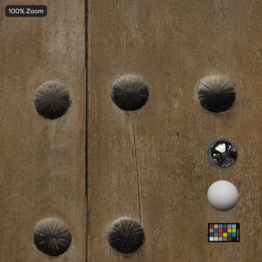 Old Wooden Door Texture