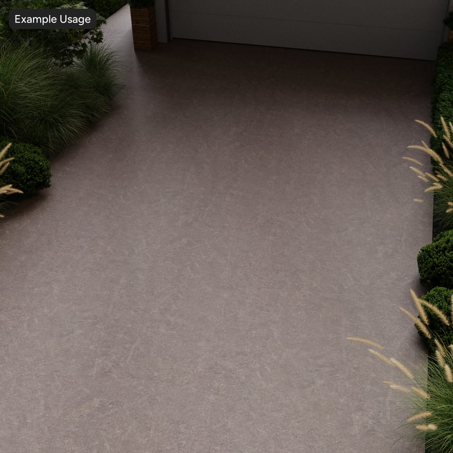 Worn Broom Finish Concrete Texture