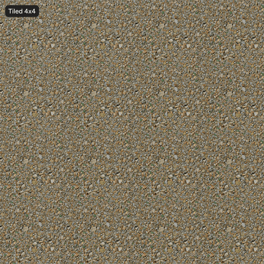Loose Demolition Rubble and Rock Texture, Grey and Brown