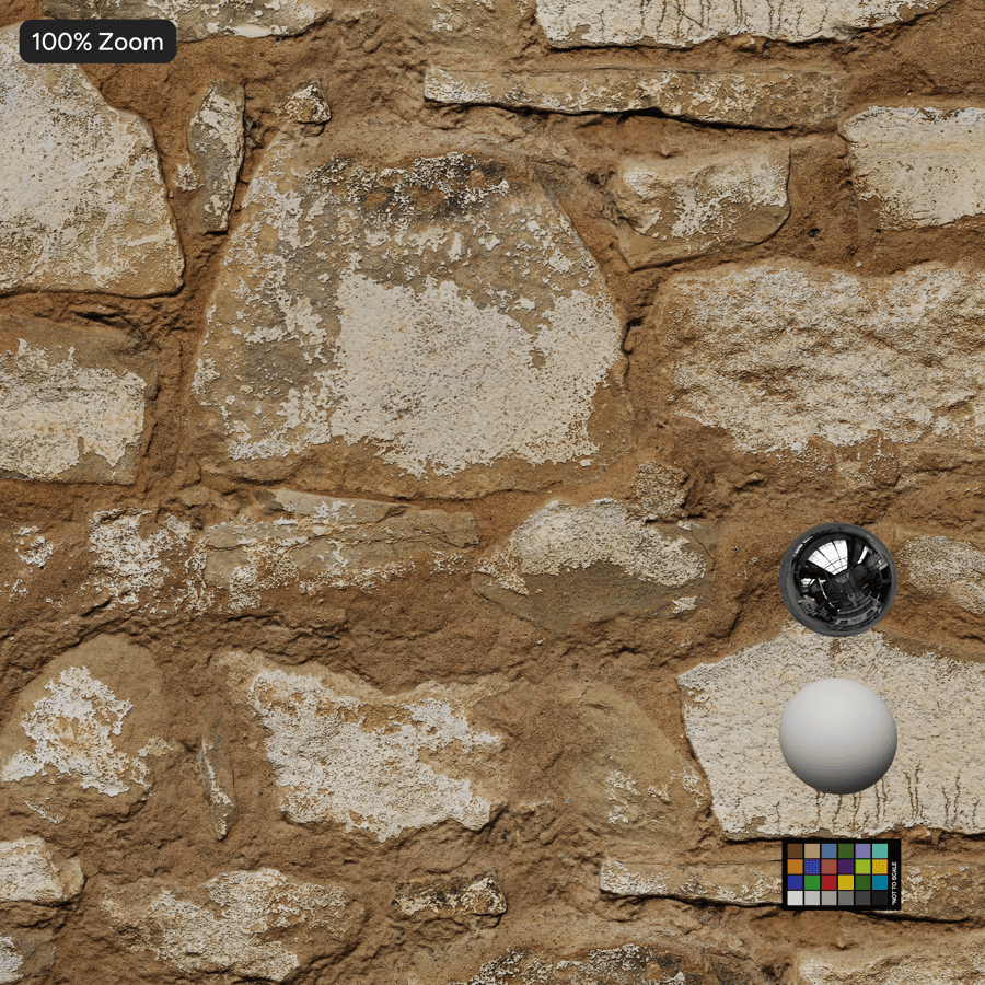 Muurtextuur van oude puinsteen