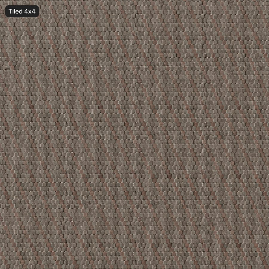 Interlocking Paver Textur, rutmönstrad