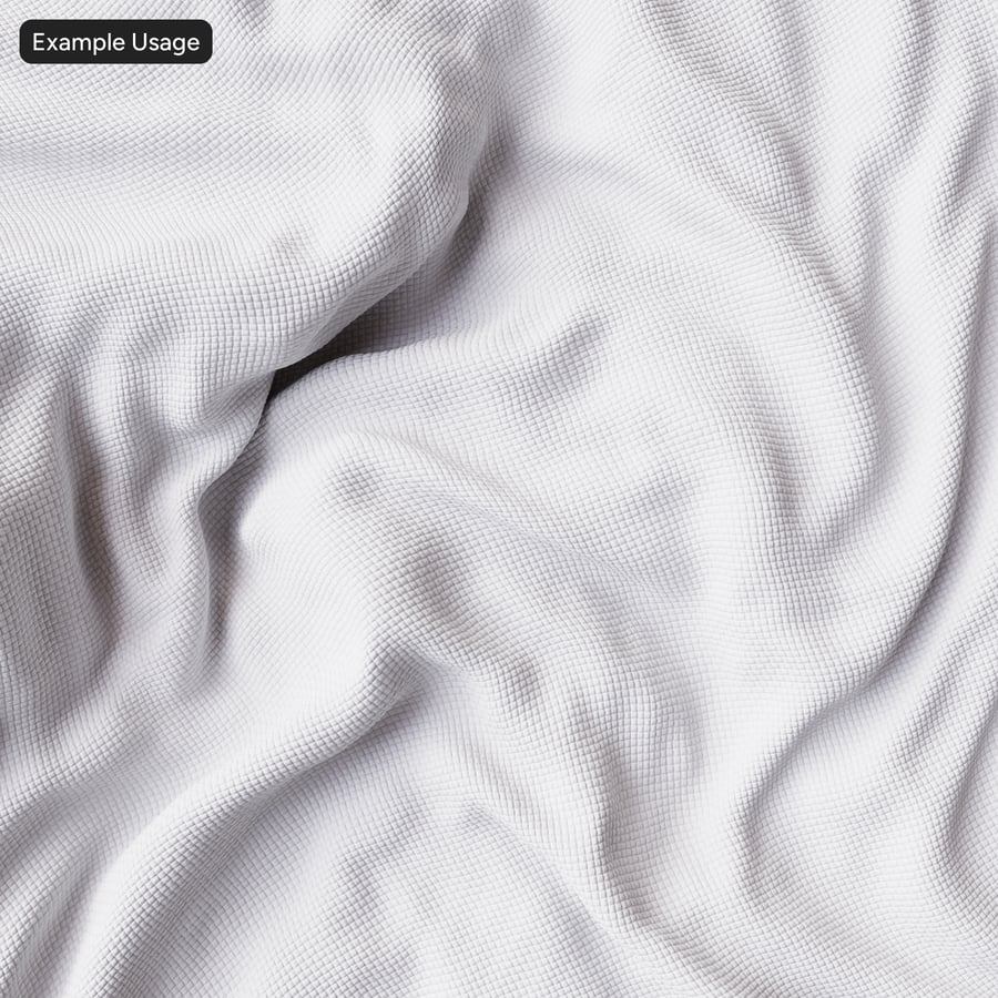 Текстура нейлоновой баллистической ткани, белый