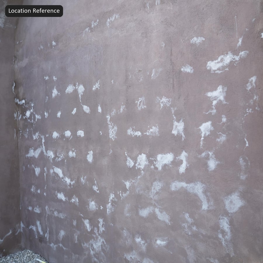 Texture de plâtre peint mat et usé, marron