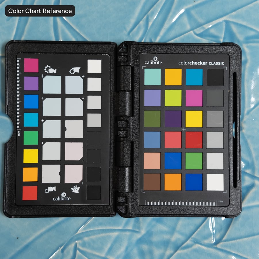 Crackle Glazed Ceramic Pottery Texture, Grey