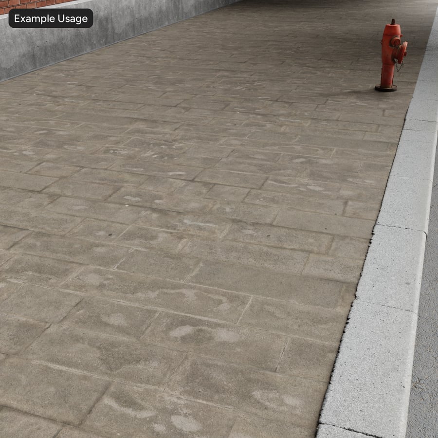 Textura de pavimento danificado pela água, carvão