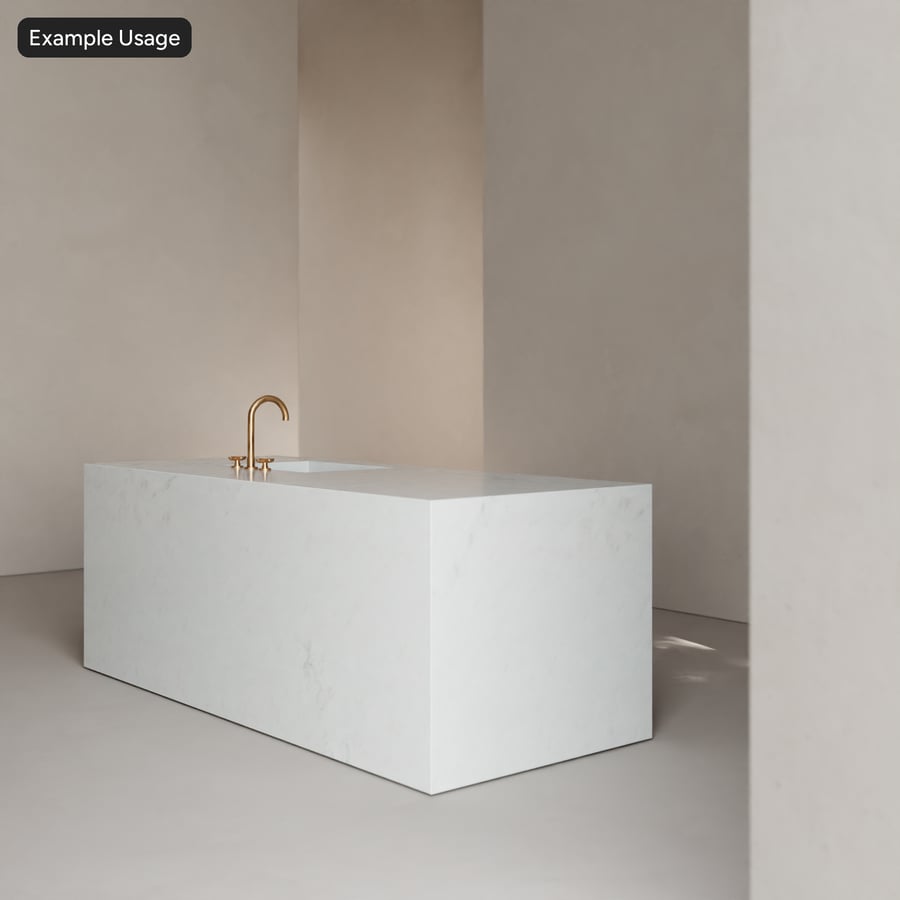 Berrini Polished Marble Stone Texture, White