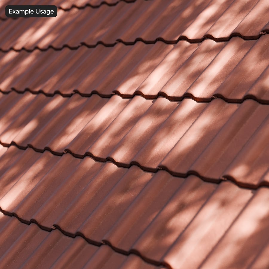 Textura de telhas suíças de cimento, laranja