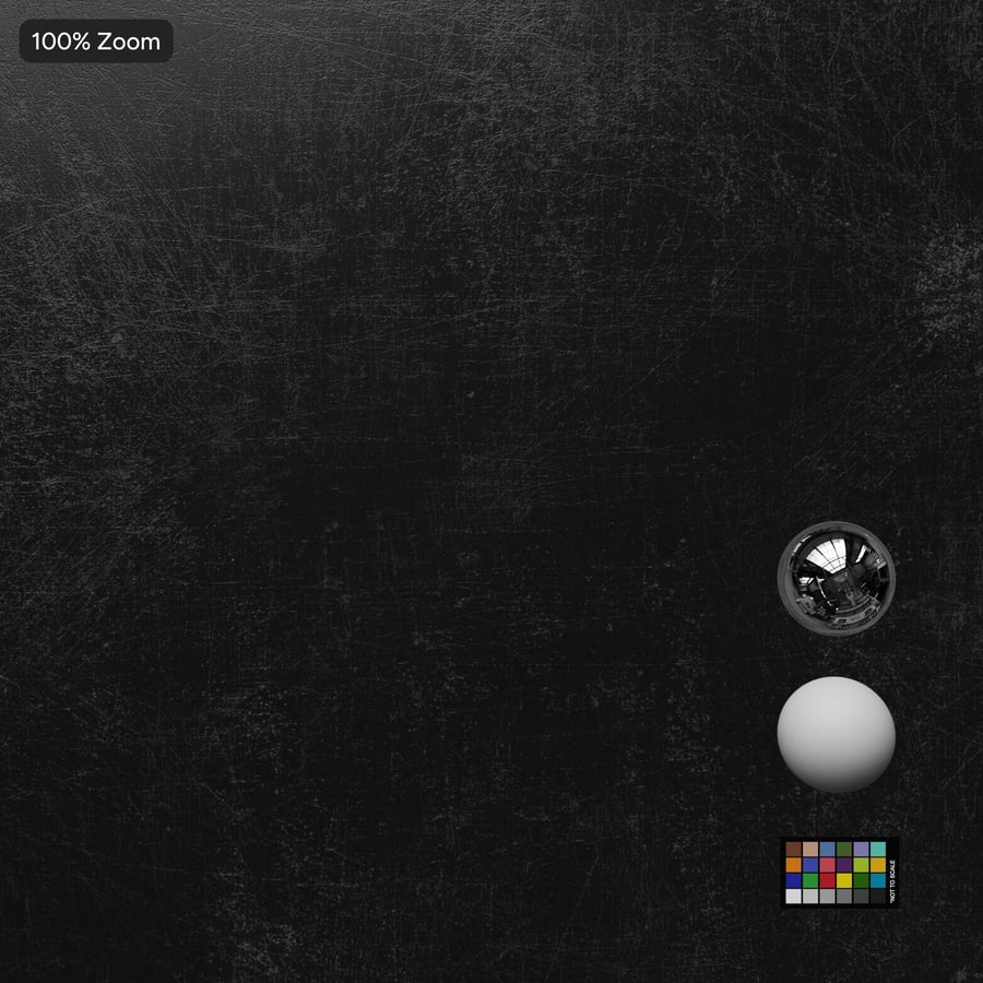 Light Distressed Edge Scratches Trim Sheet Texture