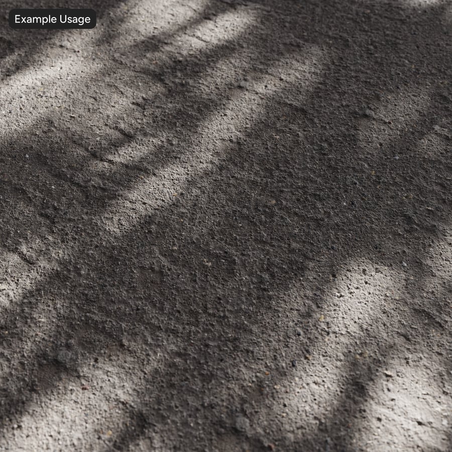 Textura de estrada de terra compactada