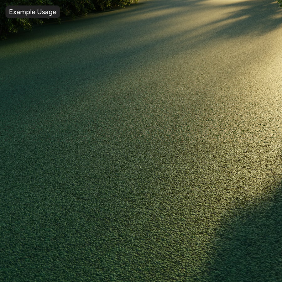 Textura Astroturf, Verde