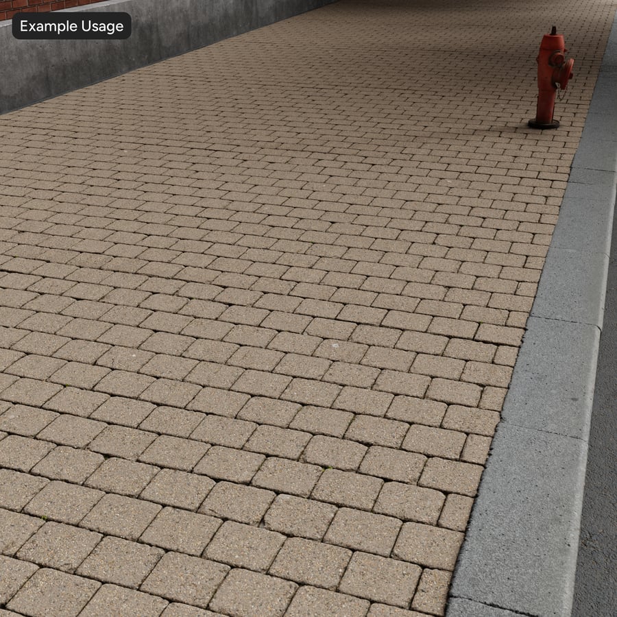 Geaggregeerde lopende beton vierkante bestratingsteen textuur