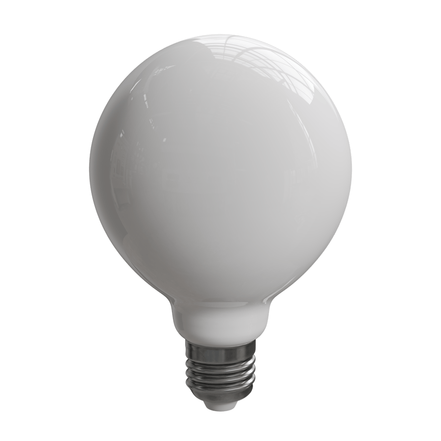 Globe Opaque Light Bulb Model