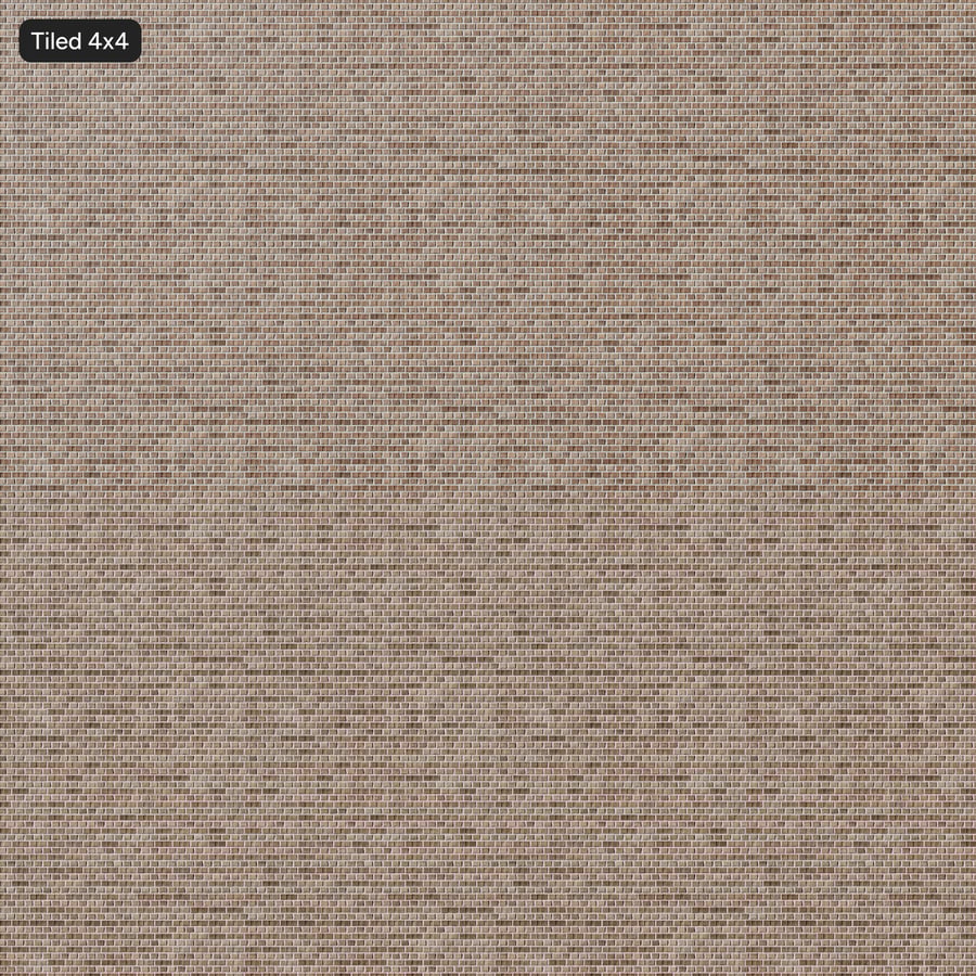 Texture muro in mattoni inglesi con scanalature spesse, color cuoio