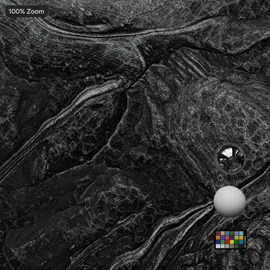 Texture de roche de lave séchée