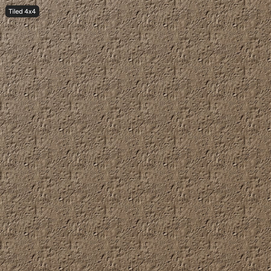 Textura de pegadas na terra