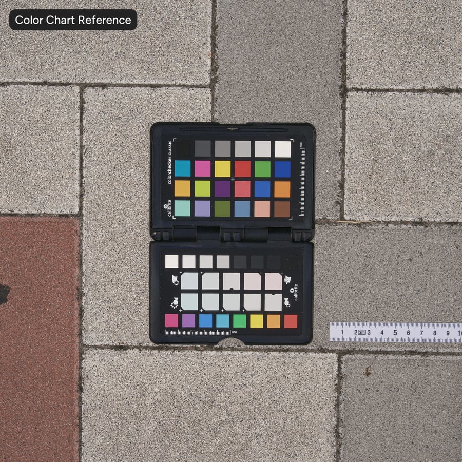 헤링본 콘크리트 포장재 텍스처, 멀티컬러