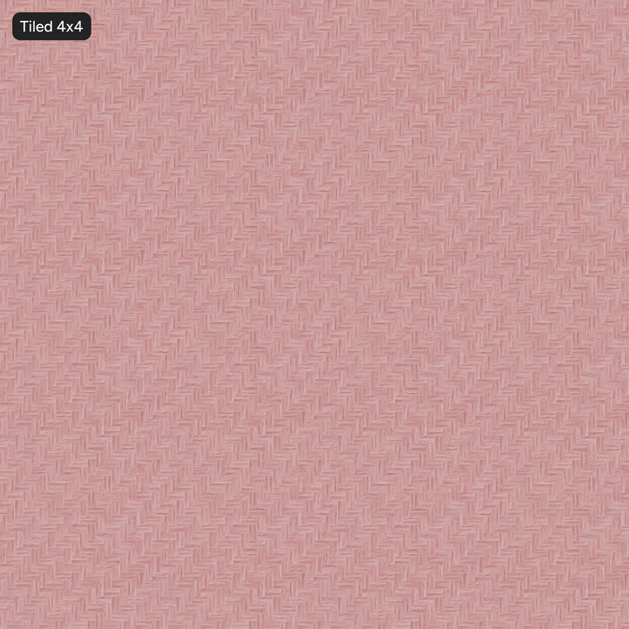 Keramická lesklá dlaždice s texturou rybí kosti, růžová