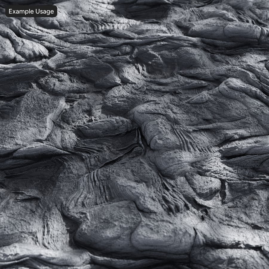 Gedroogde lavasteen textuur