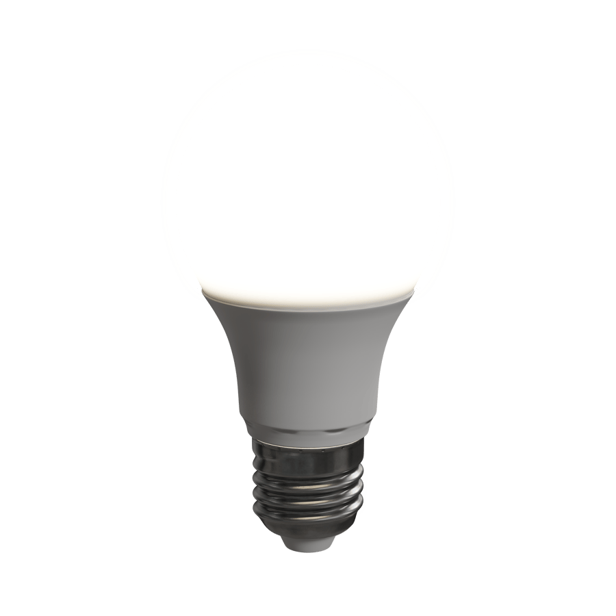 Opaque LED Light Bulb Model