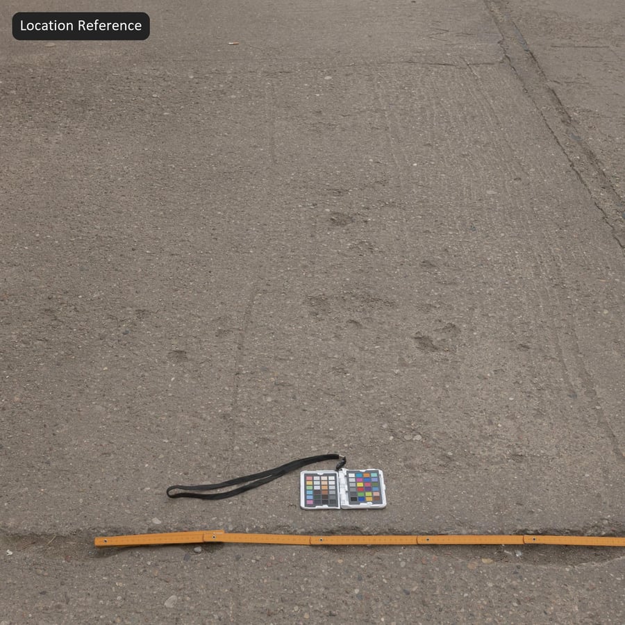 Tekstur Jalan Beton Roughness