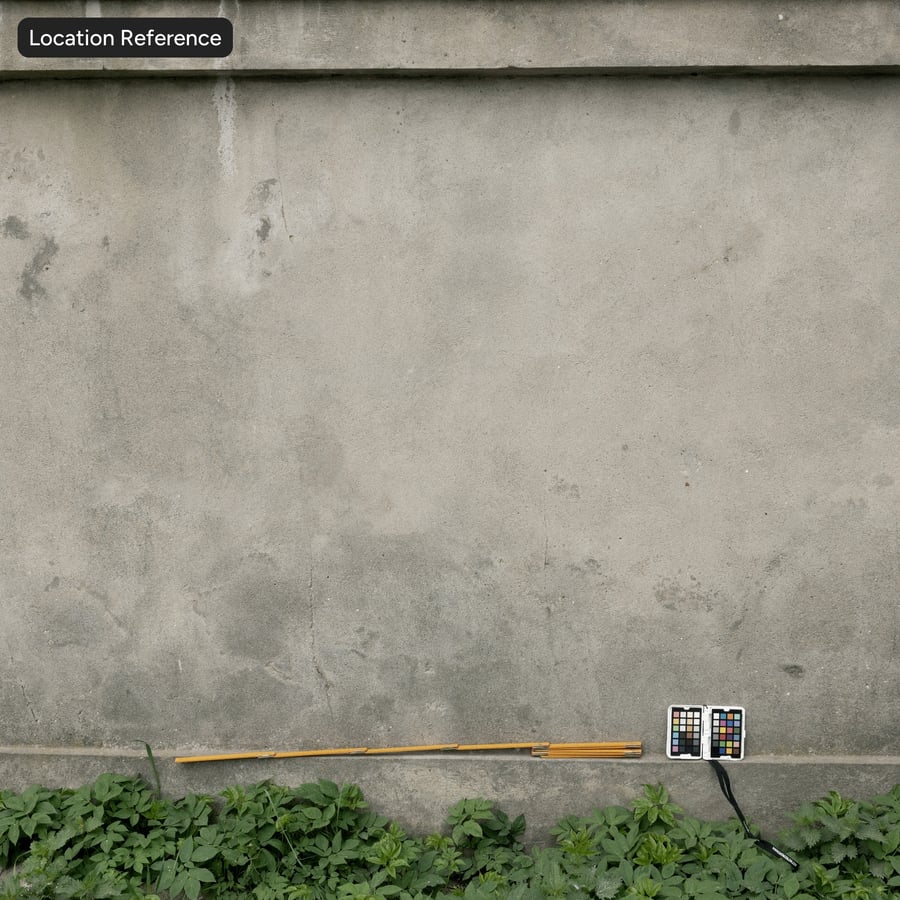 Texture murale en plâtre vieilli