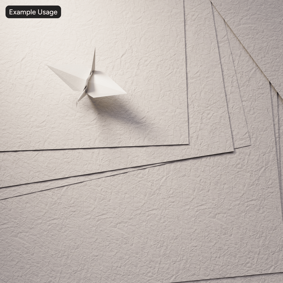 Handmade Crinkled Paper Texture