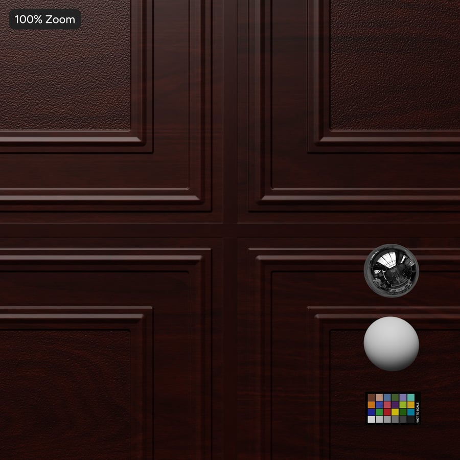 Dalle de vinyle gaufrée texture plafond, marron