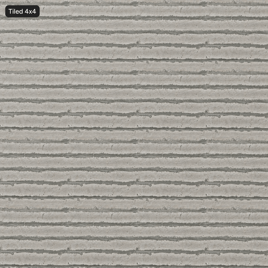 Textura zchátralé betonové fasády, špinavě bílá