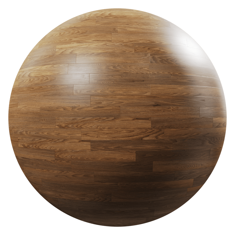 Distinct Grain Thin Plank Walnut Wood Flooring Texture