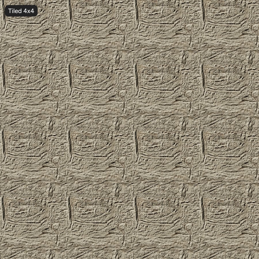 Textura de muro de contenção em concreto falso