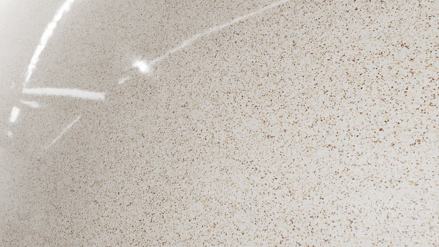 Polished Venetian Terrazzo Tile Texture, Beige