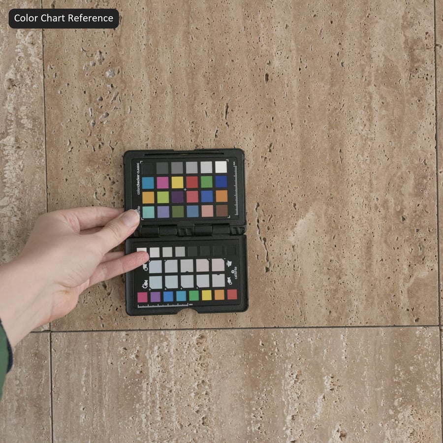 Honed Travertine Large Format Wall Cladding Texture, Cream