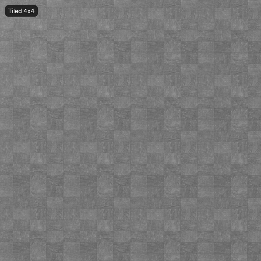 Obdélníková matná dlaždice Travertine Texture, Airy Grey
