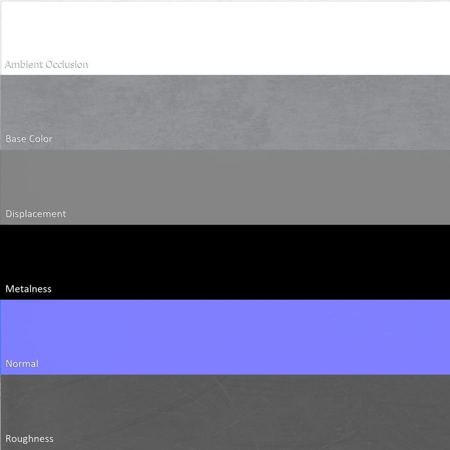 Rectangular Ceramic Matte Tile Texture, Gray